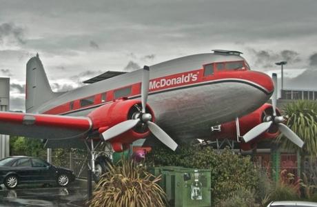 Restaurant in an Airplane