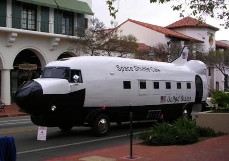 Restaurant in a Space Shuttle