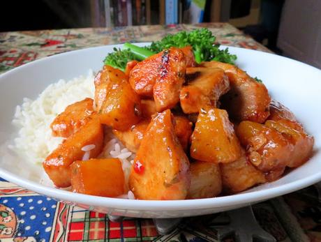 Garlic Butter Pineapple Chicken