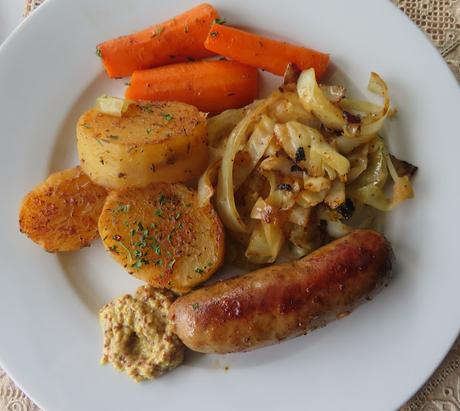 Skillet Sausage & Vegetable Dinner