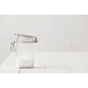 single shot of rice water jar