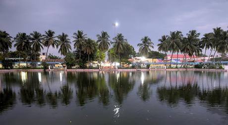 temple tank at Pillaiyarpatti