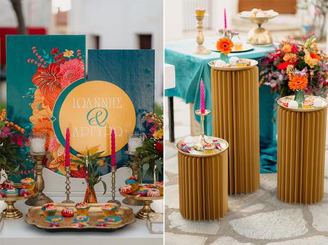 Colorful spring wedding with charming details | Argyro & Yiannis