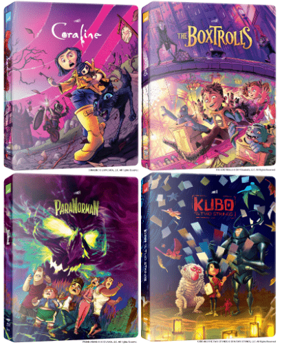 Studio Laika 4K Steelbooks – Release News