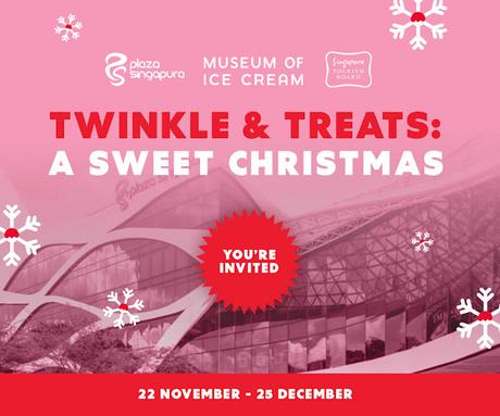 Celebrate Sweet and Frosty Pinkmas Magic at Plaza Singapura with Museum of Ice Cream: Festive Lights, Sweet Treats, and Ice Cream Fun!