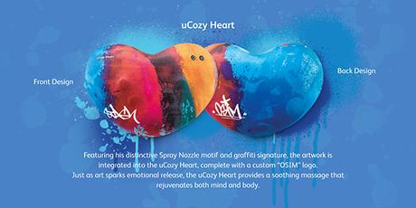 Discover a New Harmony of Art and Wellness: OSIM Collaborates with Renowned Graffiti Artist STASH to Unveil the uCozy Heart