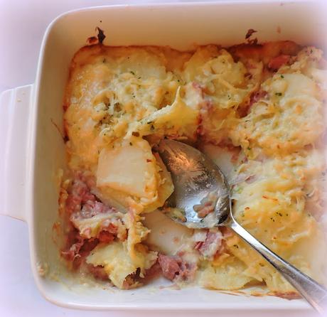 Ham, Potato & Leek Gratin