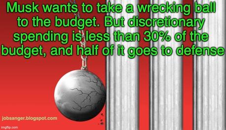 Musk Wants To Take A Wrecking Ball To The Budget - But What Can He Cut?