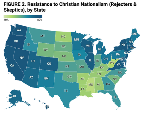 Christian Nationalists Got The President They Wanted - But Most Oppose That Belief