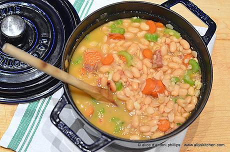  ~grah i varivah~croatian white bean soup~