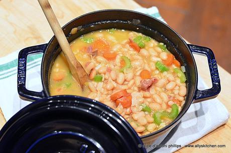  ~grah i varivah~croatian white bean soup~