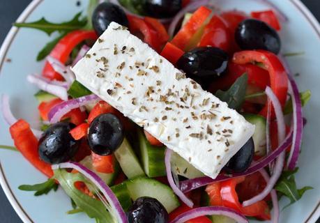 Greek Side Salad marthafied