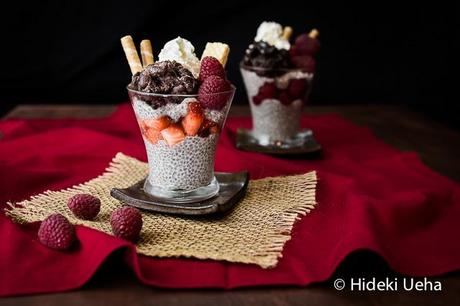 Vanilla Chia Seed Parfait, Fresh Berries, Tsubuan Bebe_Love_Okazu