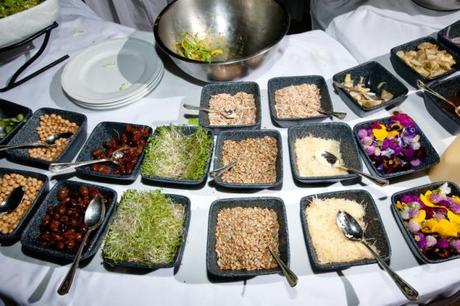 Wedding salad bar