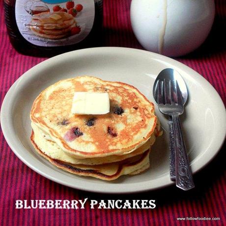 Blueberry Pancakes Recipe