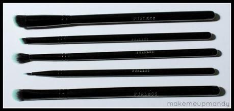 Furless Black Beauty Make Up Brush Set: Review and Photos