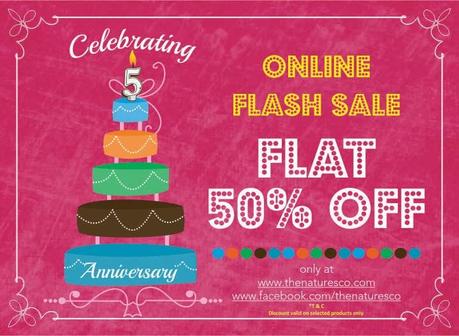 Flat 50% Off By The Nature's Co. Online Store