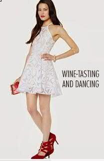 What to wear on the day of wine-tasting and dancing