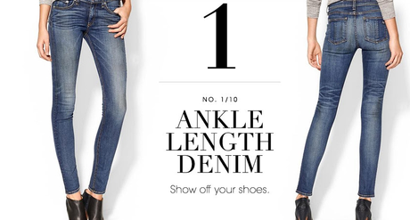 Ankle Length Denim - 10 Stylish Items To Shop For This Weekend