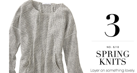 Light Weight Knits - 10 Stylish Items To Shop For This Weekend