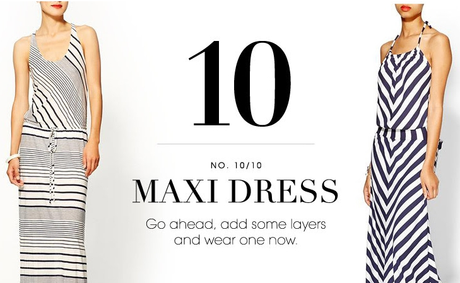 Maxi Dress - 10 Stylish Items To Shop For This Weekend