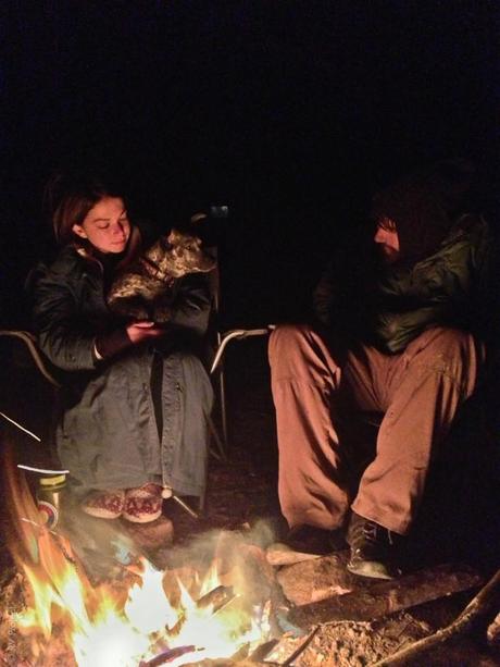 Enjoying one of the last campfires of Katie & Niko's year-long journey. Man, I miss these two so much!