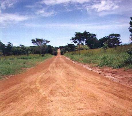 Road in Uganda