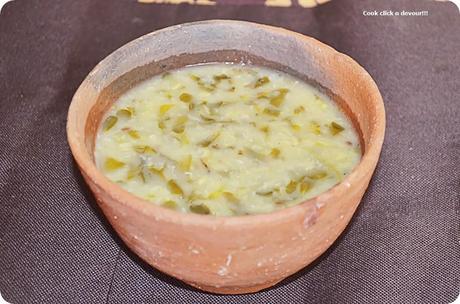 Paruppu keerai masiyal(Stew with greens and lentils)