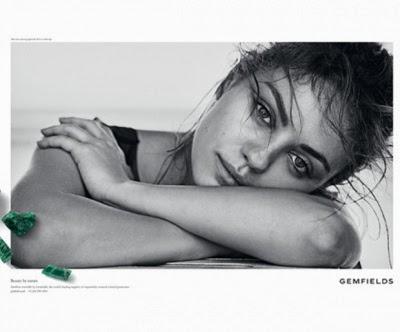Mila Kunis for Gemfields New Jewelry Campaign