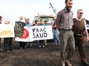 Frac Sand Protesters Take Stand Against Fines Protesting