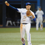 Ryan Goins 2nd Base Toronto Blue Jays 2014