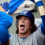2014 Spring Training Countdown: 4 Days Colby Rasmus Dugout Celebration