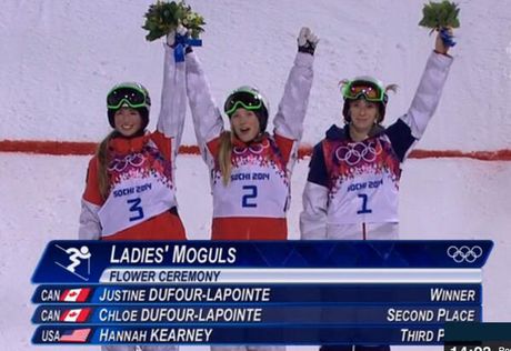 Justine & Chloe Dufour-Lapointe via @laurenonizzle