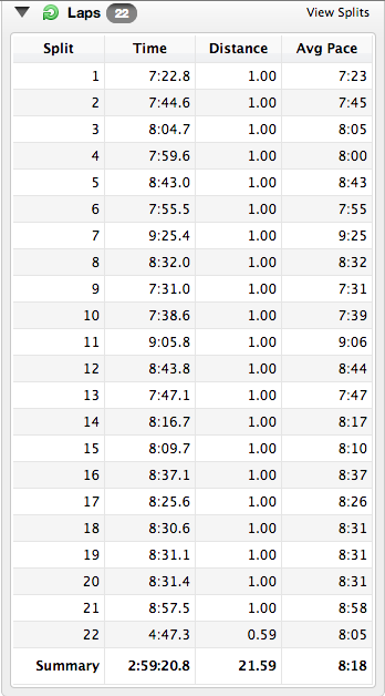 Race Report: Calgary Hypothermic Half 2014