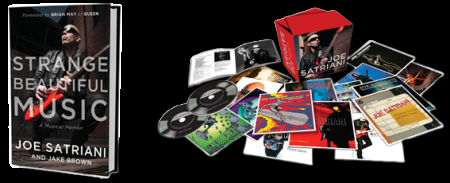 Joe Satriani: Strange Beautiful Music: A Musical Memoir + The Complete Studio Recordings box set