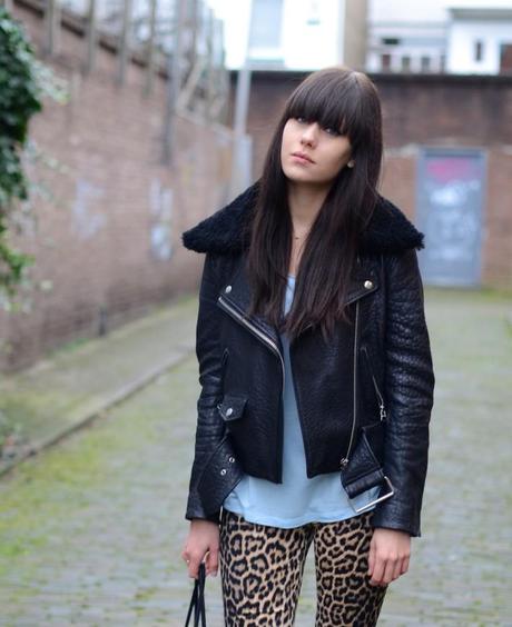 acne mape leather and shearling jacket aw13