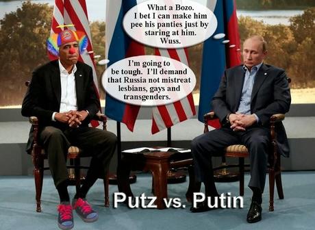 Putin Vs Putz!! Putin Bests Obama Again (Video)