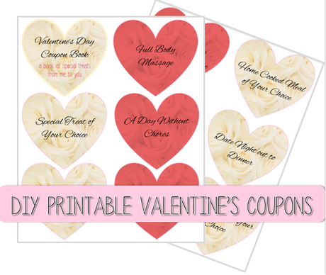 DIY Printable Valentine's Day Coupons