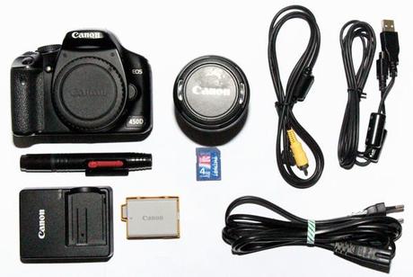 For Sale: Canon EOS 450D (Rebel XSi) DSLR Package with LensPen, 4GB SD card