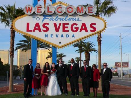 Vegas Spring wedding