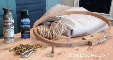 TP materials DIY: How to Build an Imaginative Teepee in Your Childs Room for Under $52
