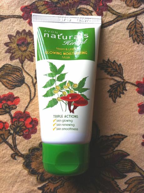 Avon Naturals Herbal Neem and Linzhi Glowing Moisturizing Cream and Mask - Review