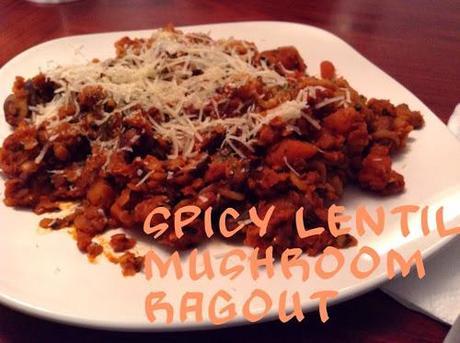 One-Dish Meals: Spicy Lentil Mushroom Ragout 