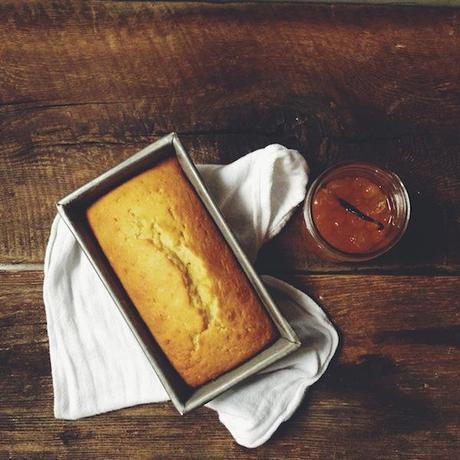 Pound cake _ candied kumquats