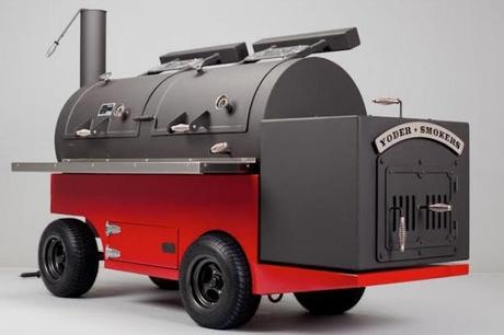 Yoder Smoker Frontiersman Comp Cart BBQ