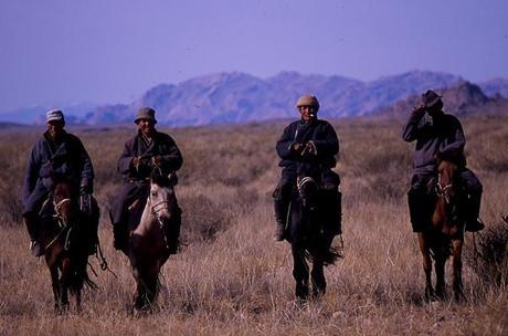 Herder nomads in west central Mongolia. Photo Credit:  Keith Harmon Snow, 2008.