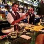 Learning how to mix cocktails at The Laneway Lounge’s NEW bar school