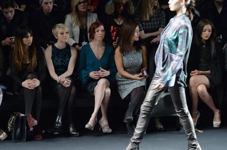 Carrie Preston Nicole Miller MBFW Larry Busacca Getty 2