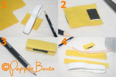 Bento Strap Bow Step 1-4