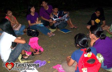 Outdoor Brainstorming on the Top of the Mountain.